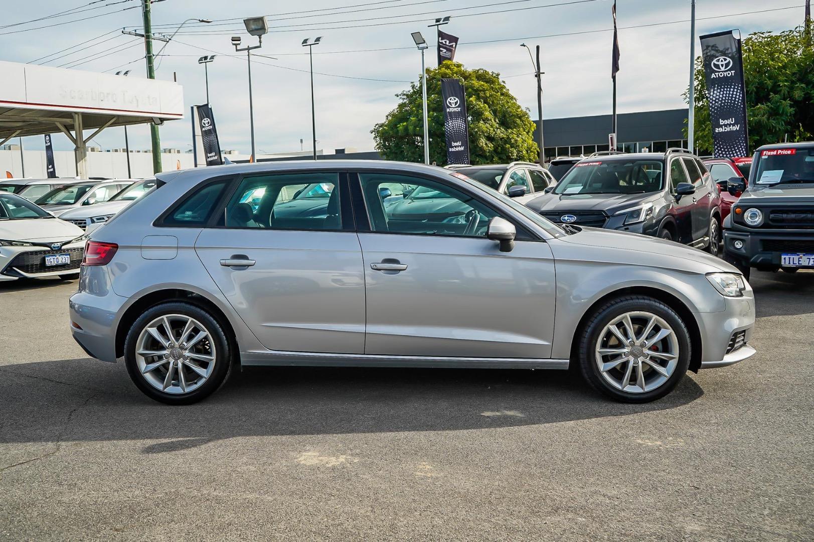 2018 Audi A3 Base in Silver