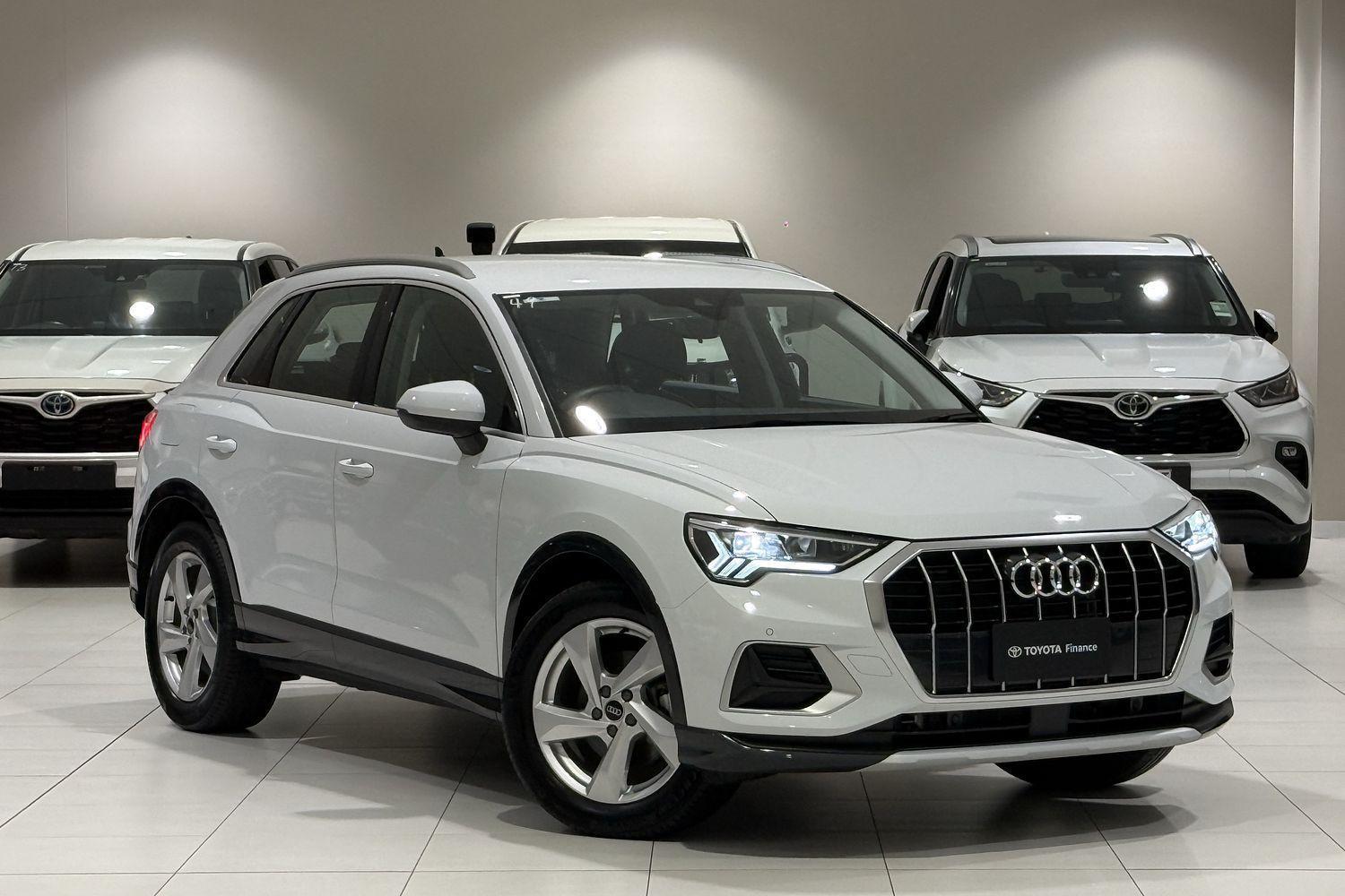 2024 Audi Q3 35 TFSI in Glacier White Metallic