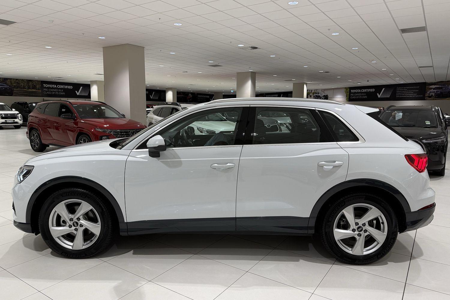 2024 Audi Q3 35 TFSI in Glacier White Metallic
