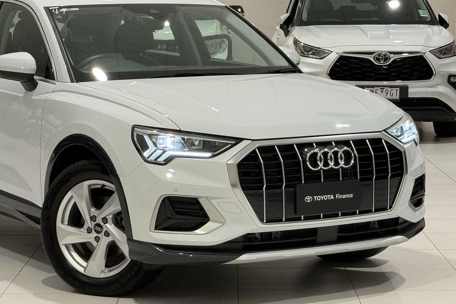 2024 Audi Q3 35 TFSI in Glacier White Metallic
