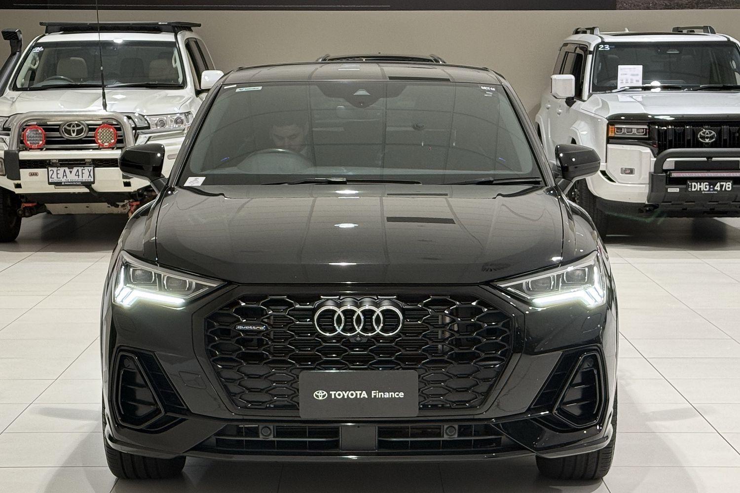 2023 Audi Q3 40 TFSI S line in Black