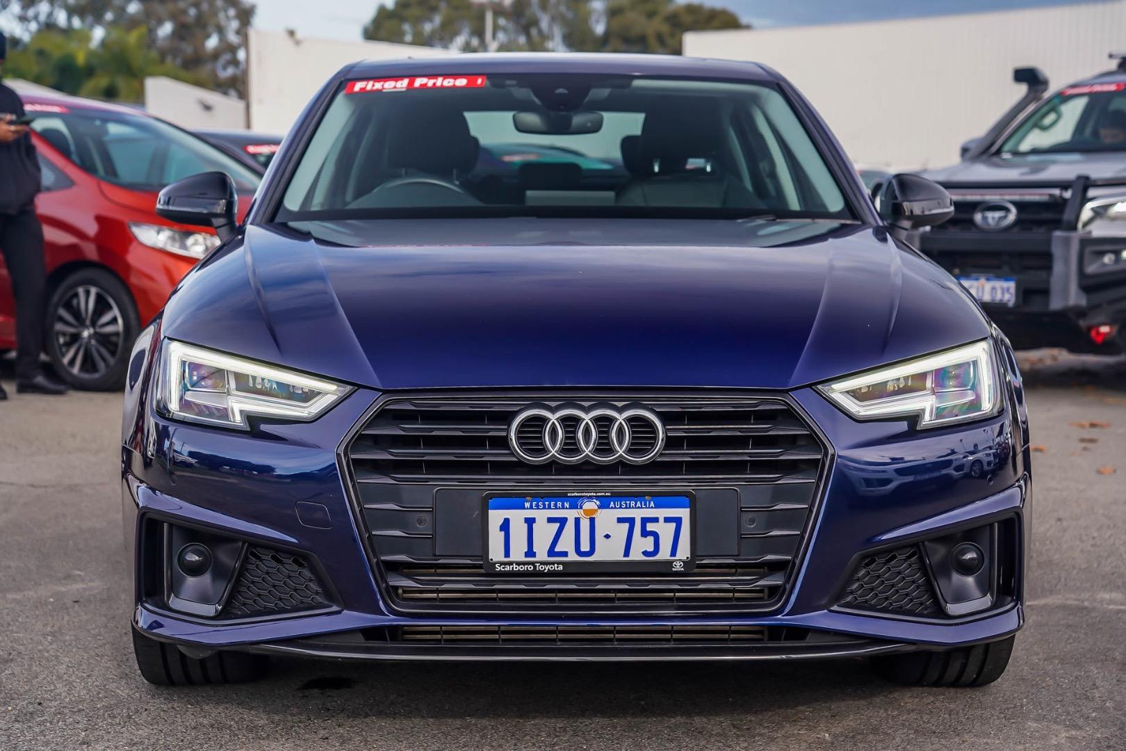 2019 Audi A4 40 TFSI S line in Blue