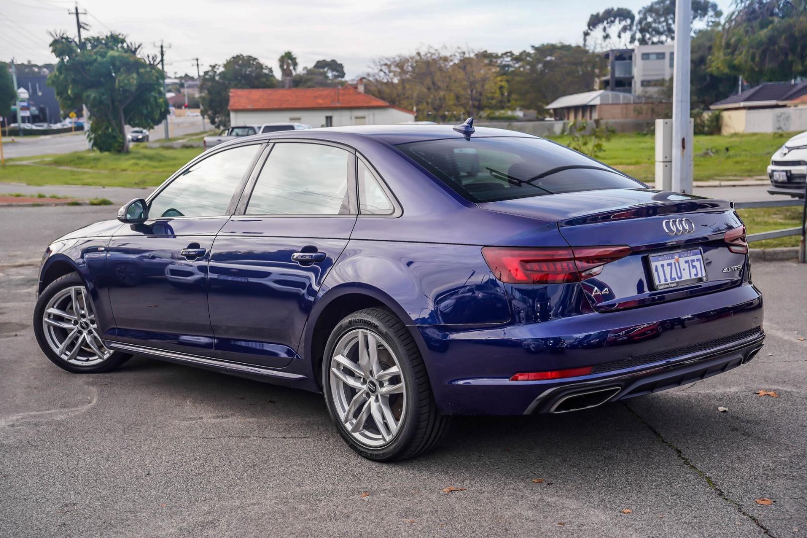 2019 Audi A4 40 TFSI S line in Blue