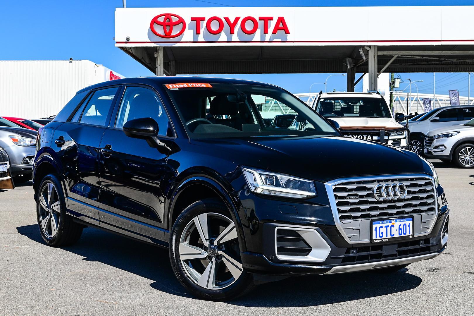 2019 Audi Q2 40 TFSI sport in Black