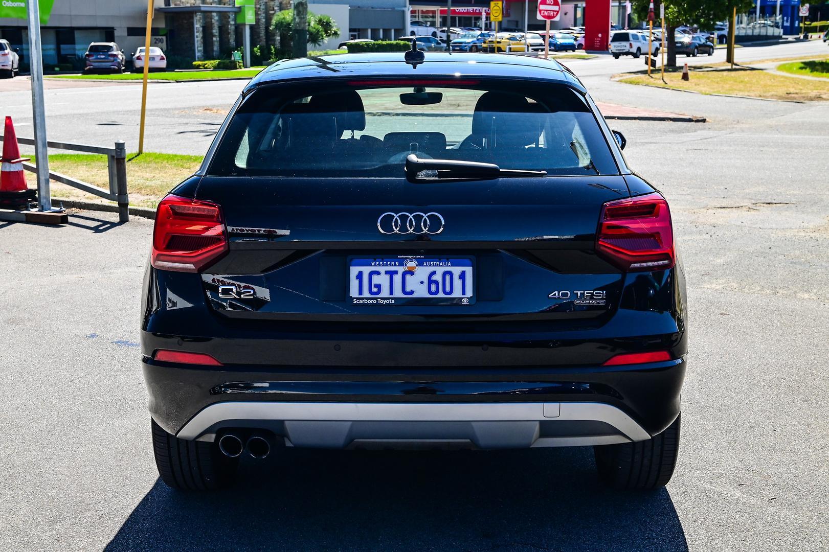 2019 Audi Q2 40 TFSI sport in Black