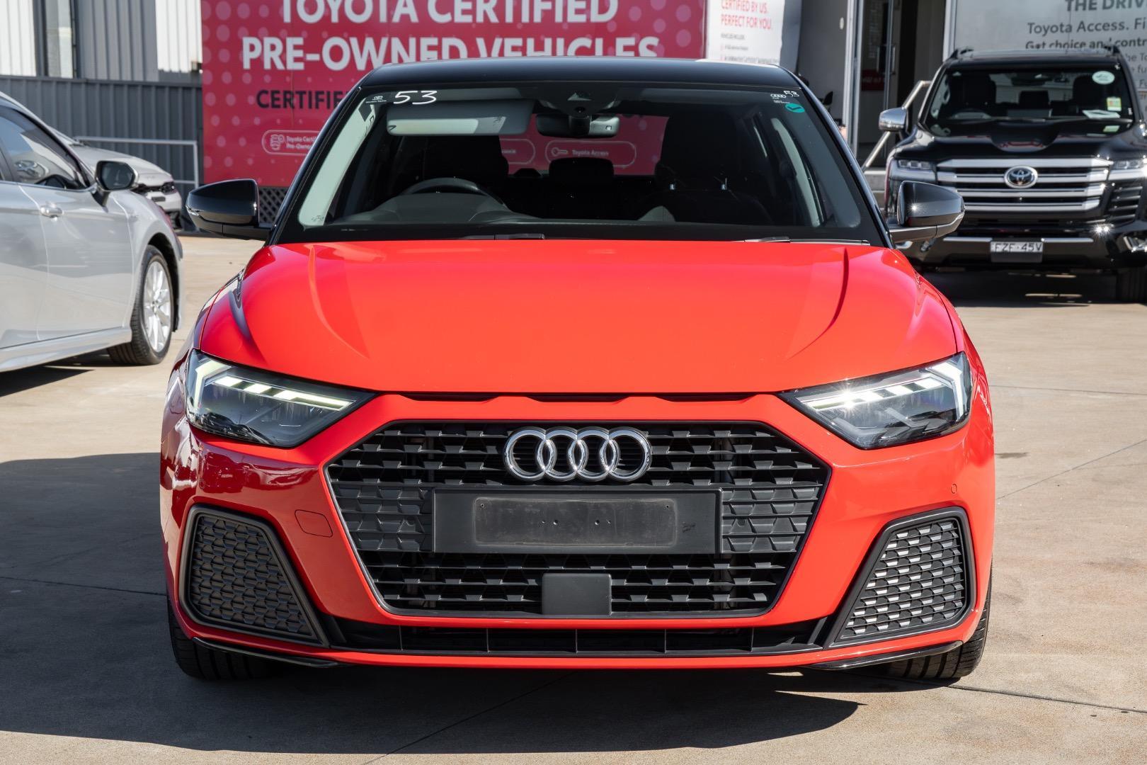 2021 Audi A1 35 TFSI in Red