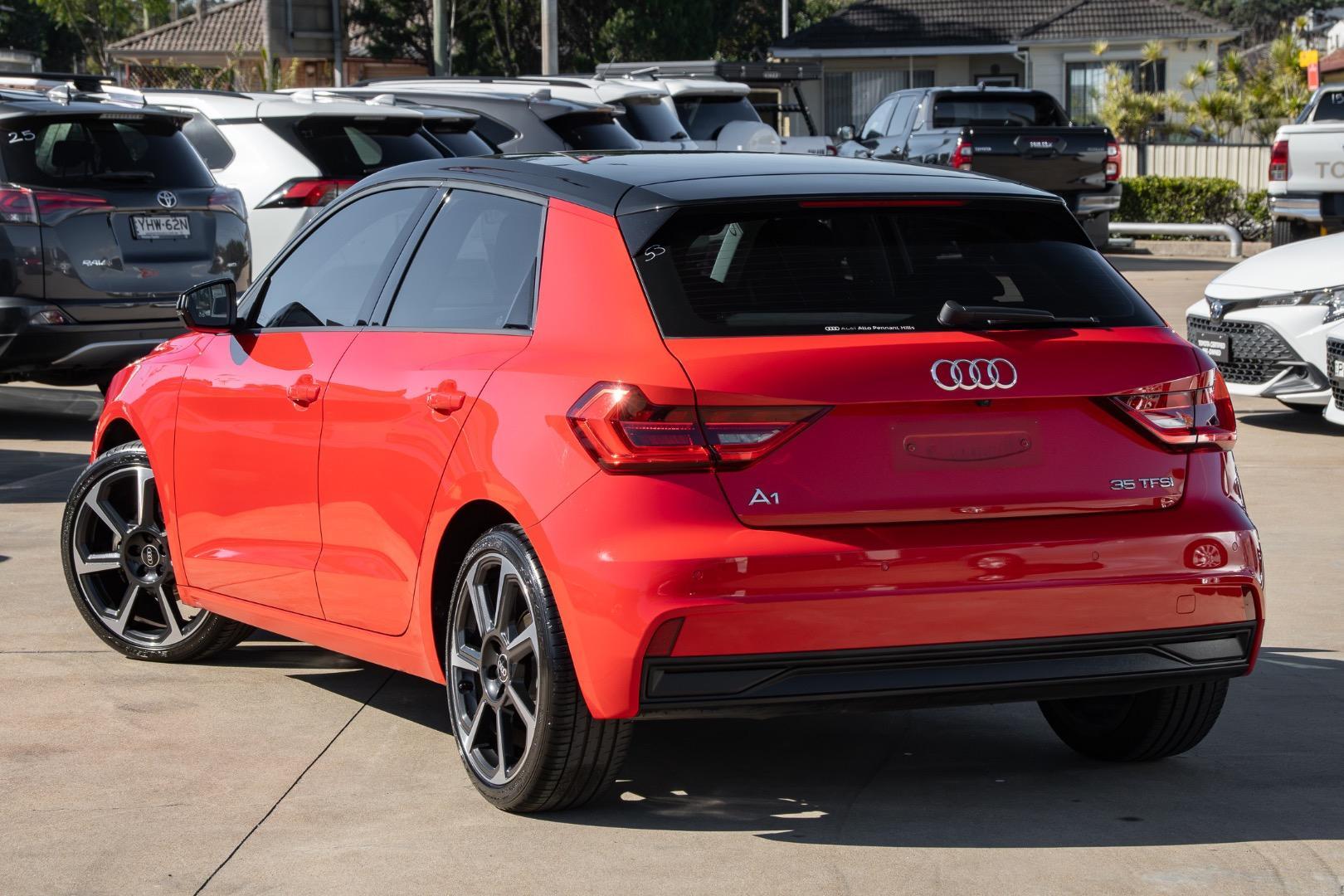 2021 Audi A1 35 TFSI in Red