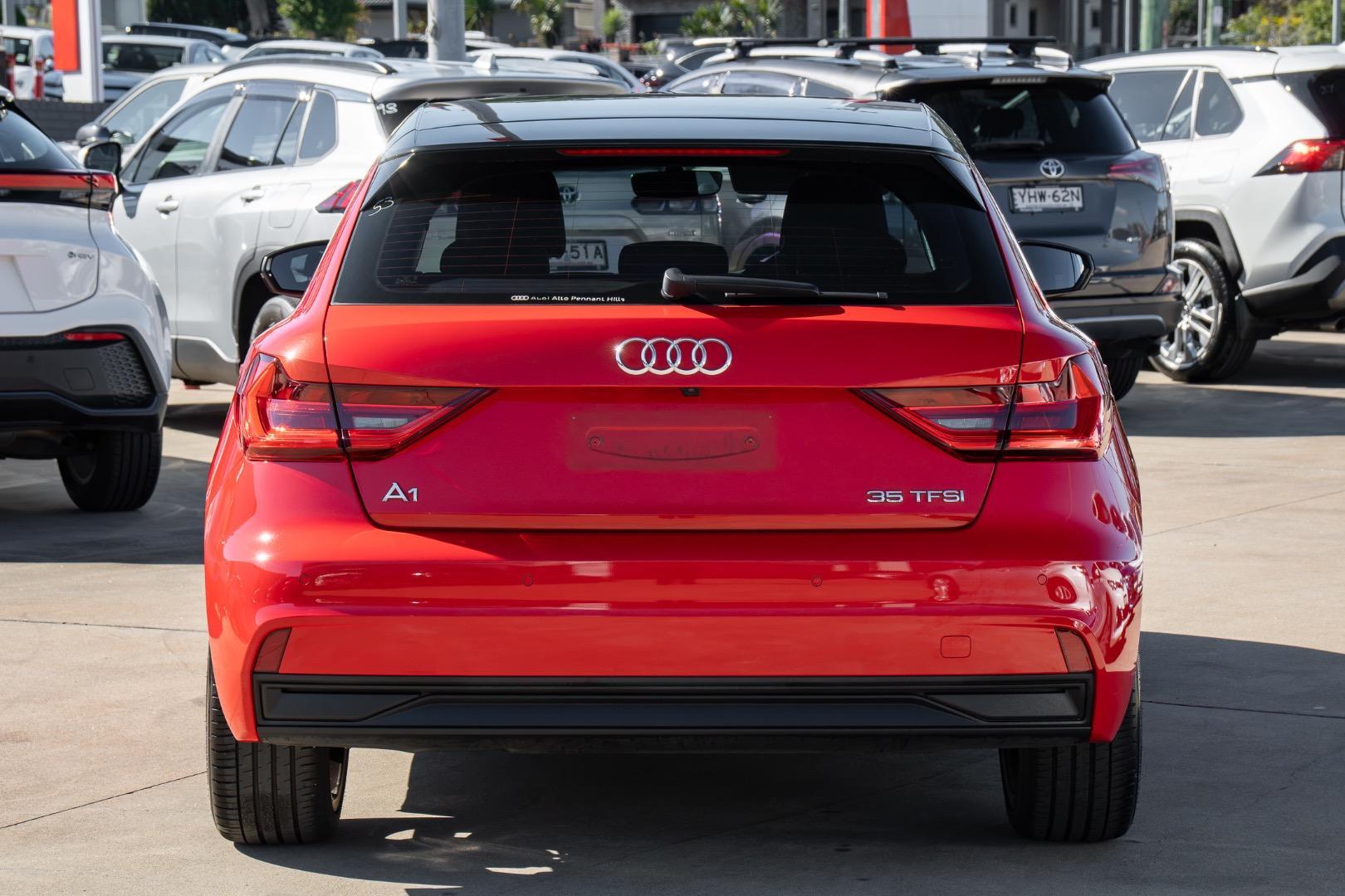 2021 Audi A1 35 TFSI in Red