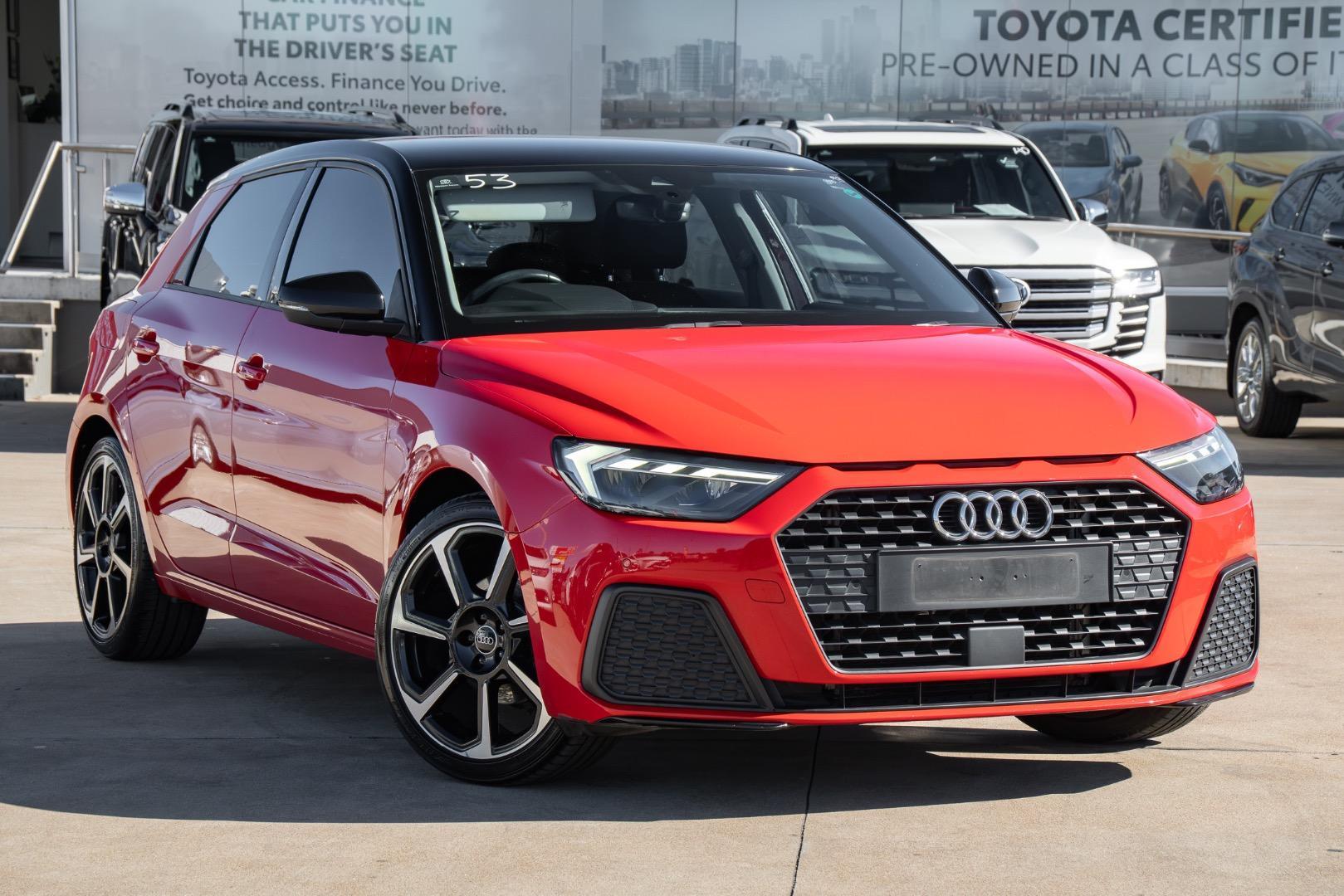 2021 Audi A1 35 TFSI in Red