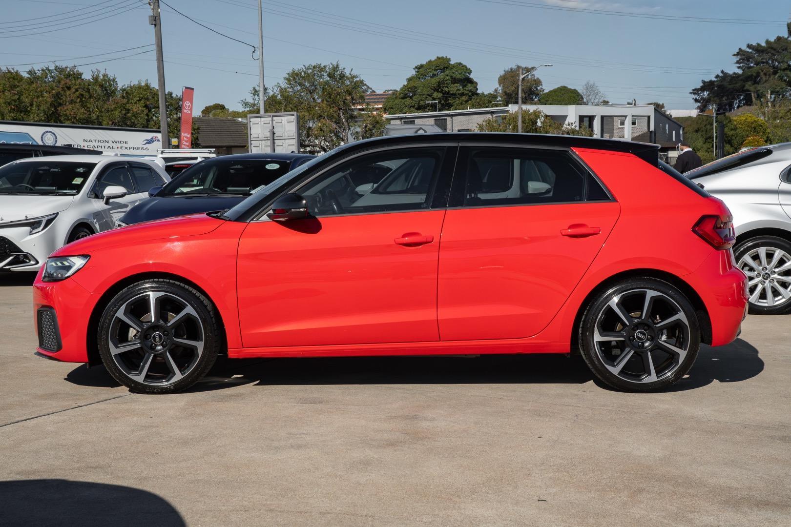 2021 Audi A1 35 TFSI in Red