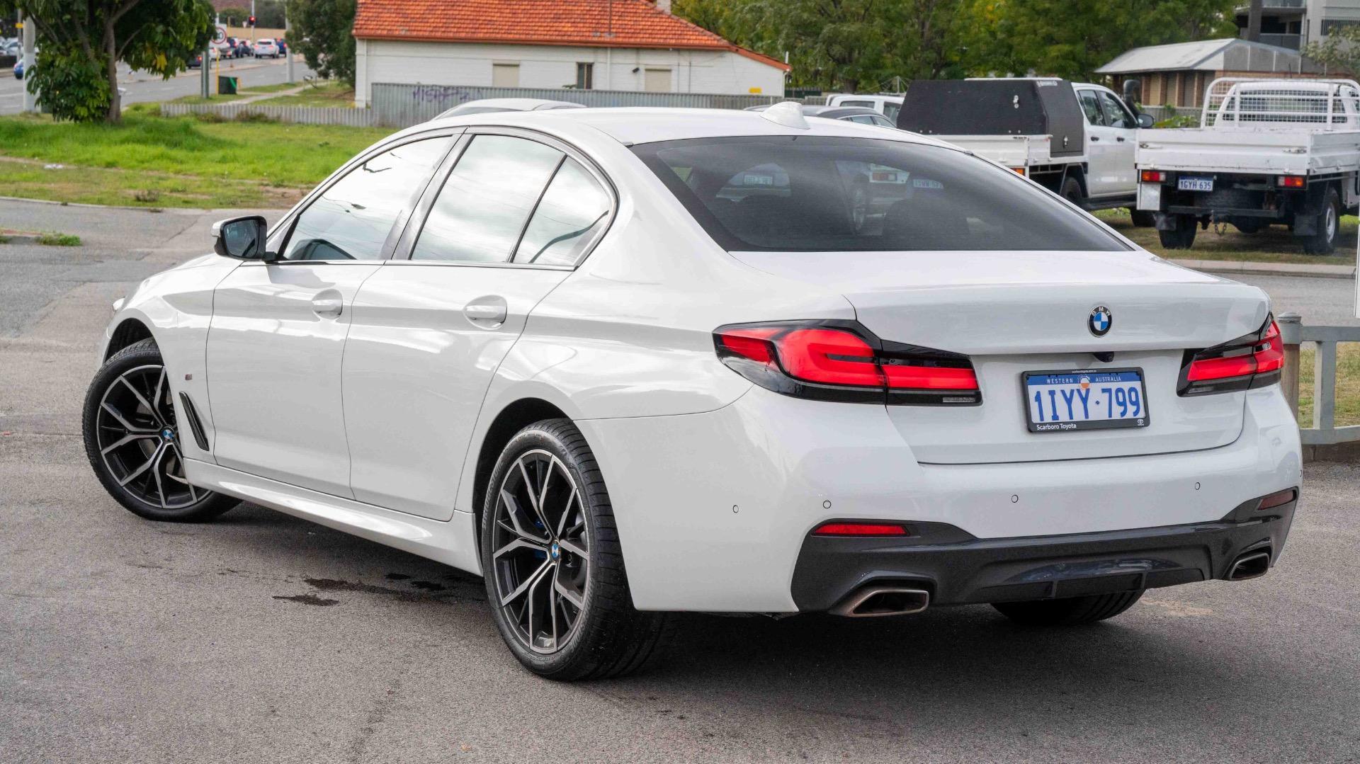 2023 BMW 5 Series 530d M Sport in White