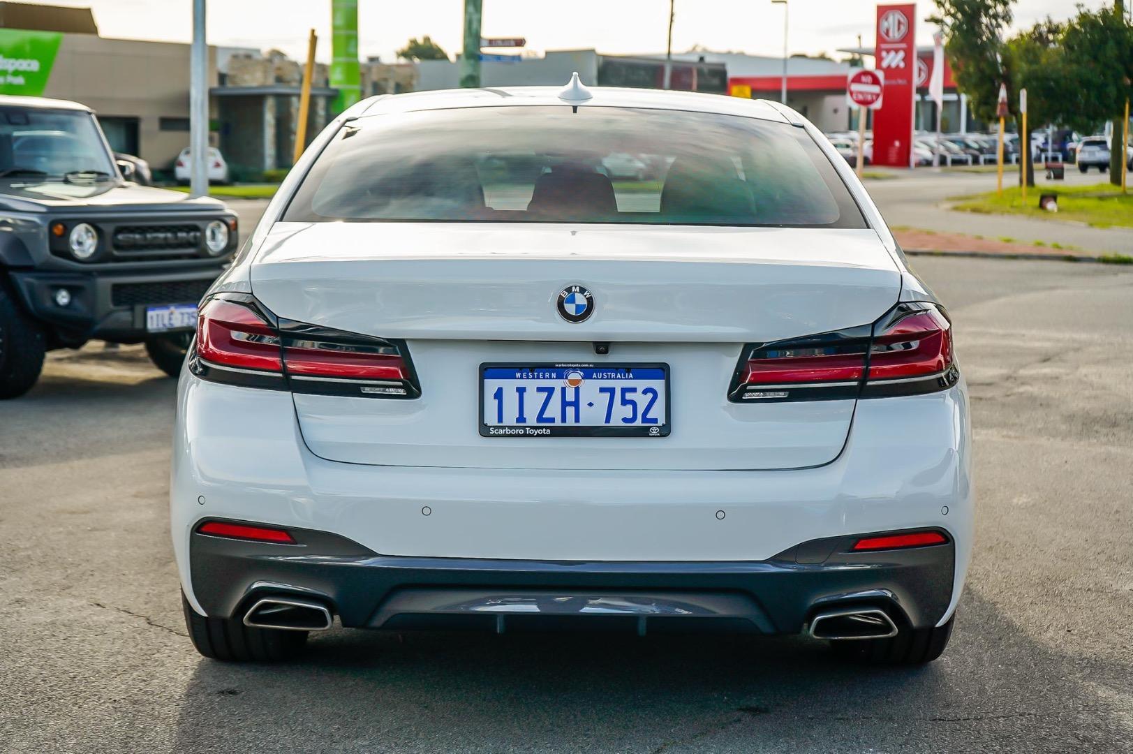 2022 BMW 5 Series 530d M Sport in White