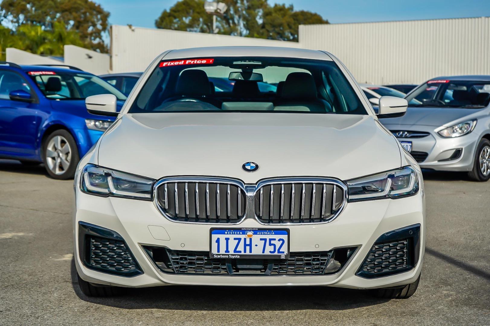 2022 BMW 5 Series 530d M Sport in White