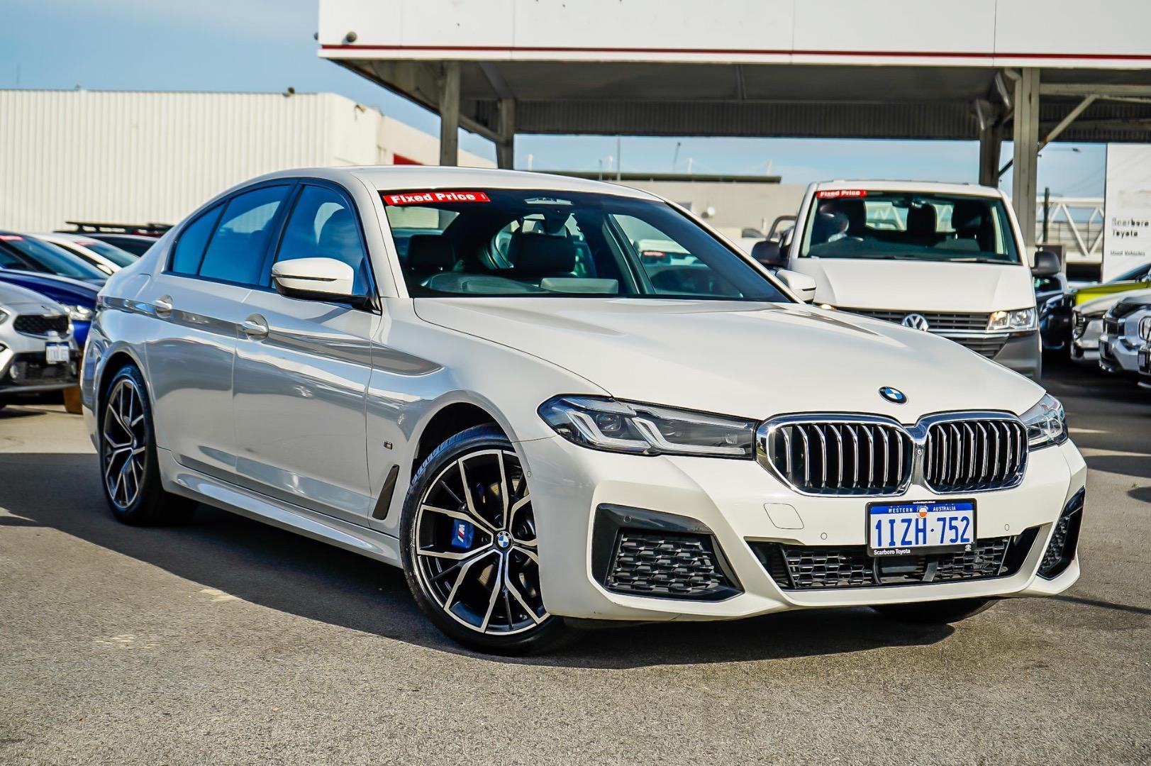 2022 BMW 5 Series 530d M Sport in White