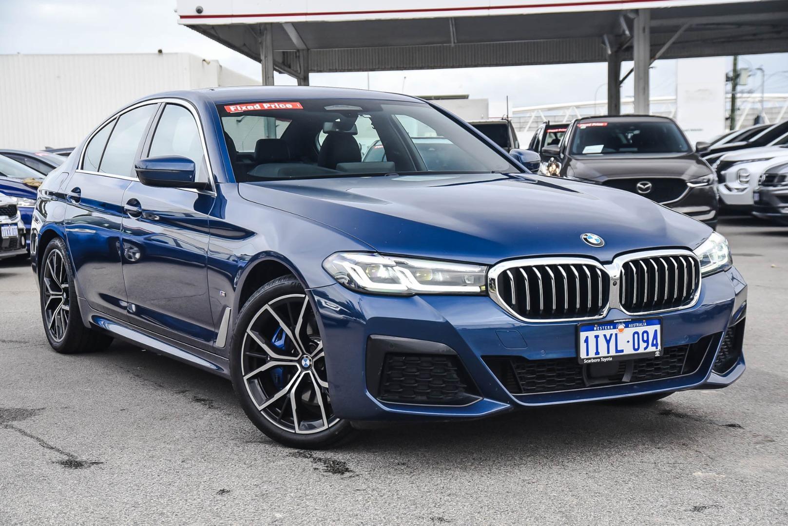 2023 BMW 5 Series 530d M Sport in Blue
