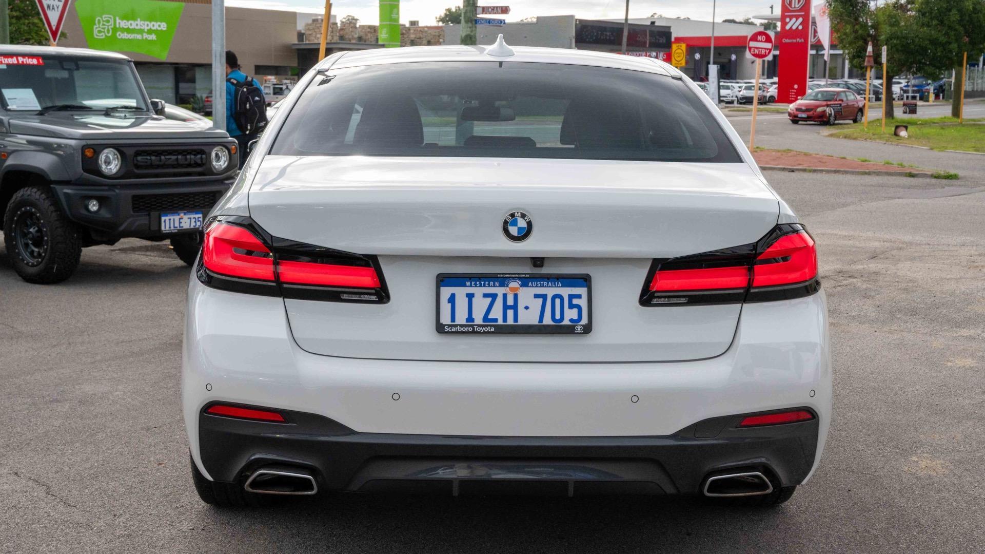 2023 BMW 5 Series 530d M Sport in White