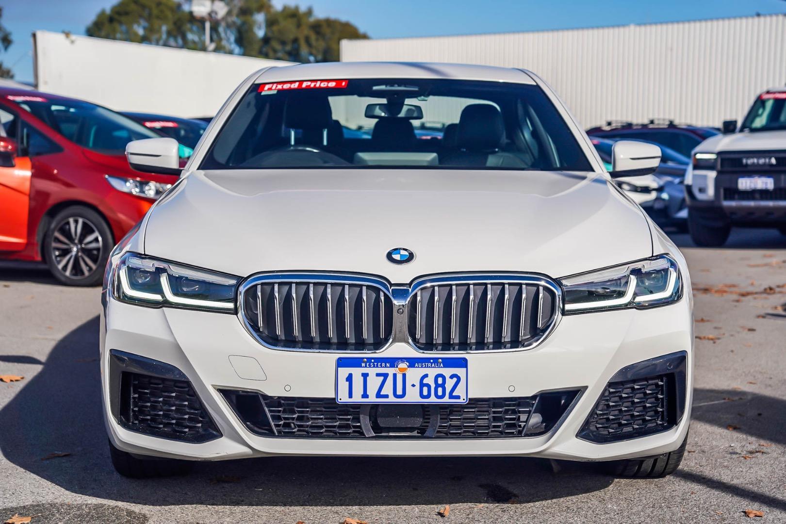 2023 BMW 5 Series 530d M Sport in White
