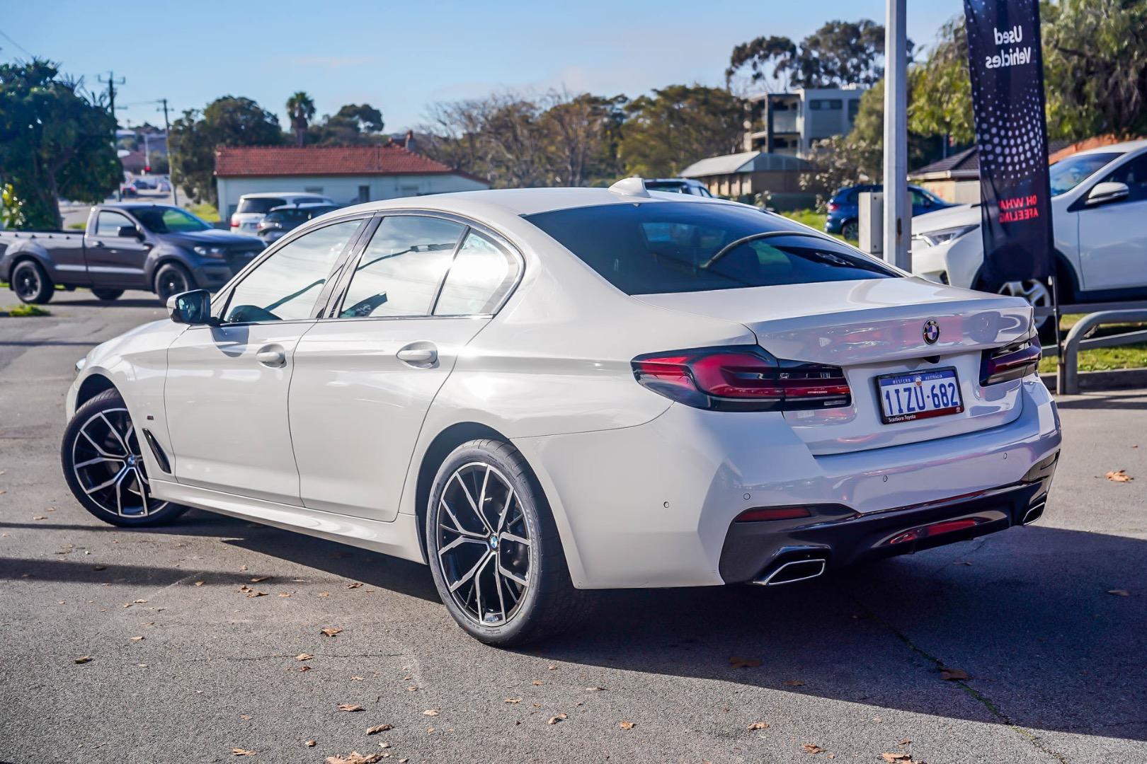 2023 BMW 5 Series 530d M Sport in White