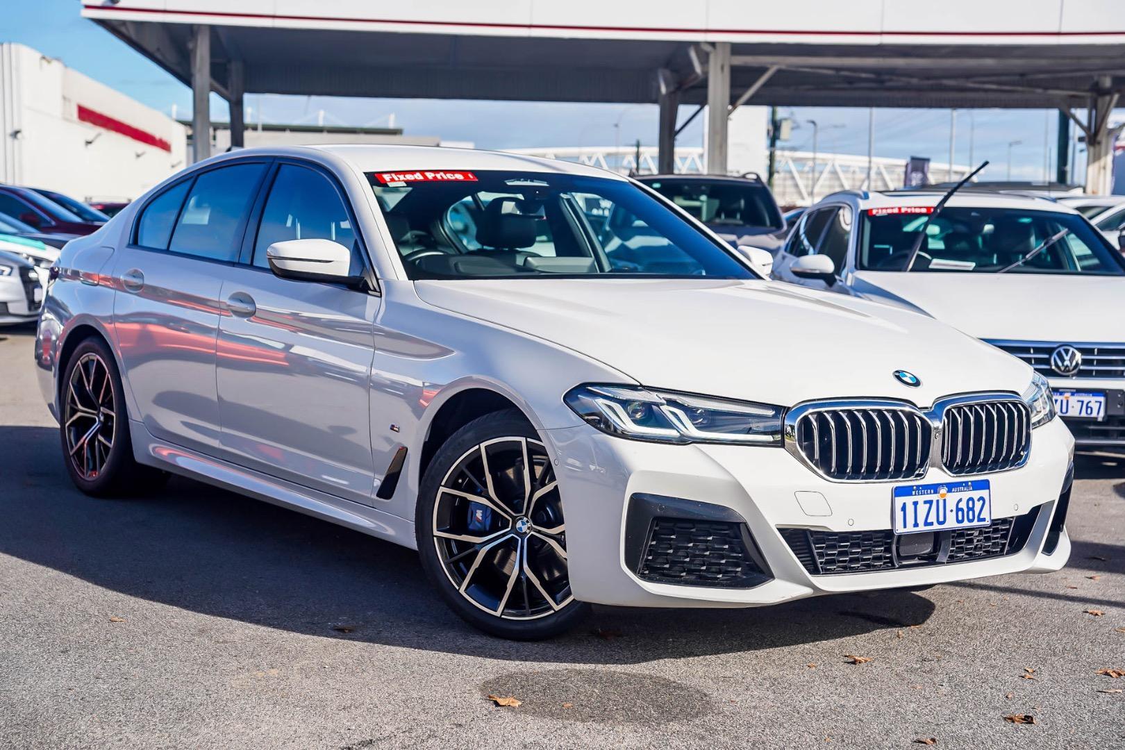 2023 BMW 5 Series 530d M Sport in White
