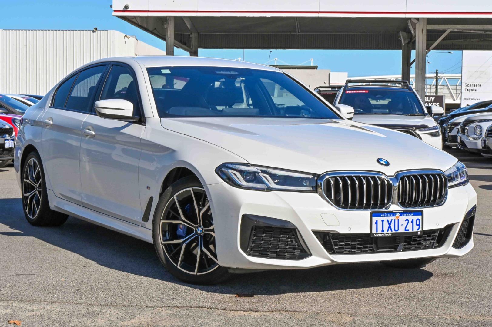 2023 BMW 5 Series 530d M Sport in White