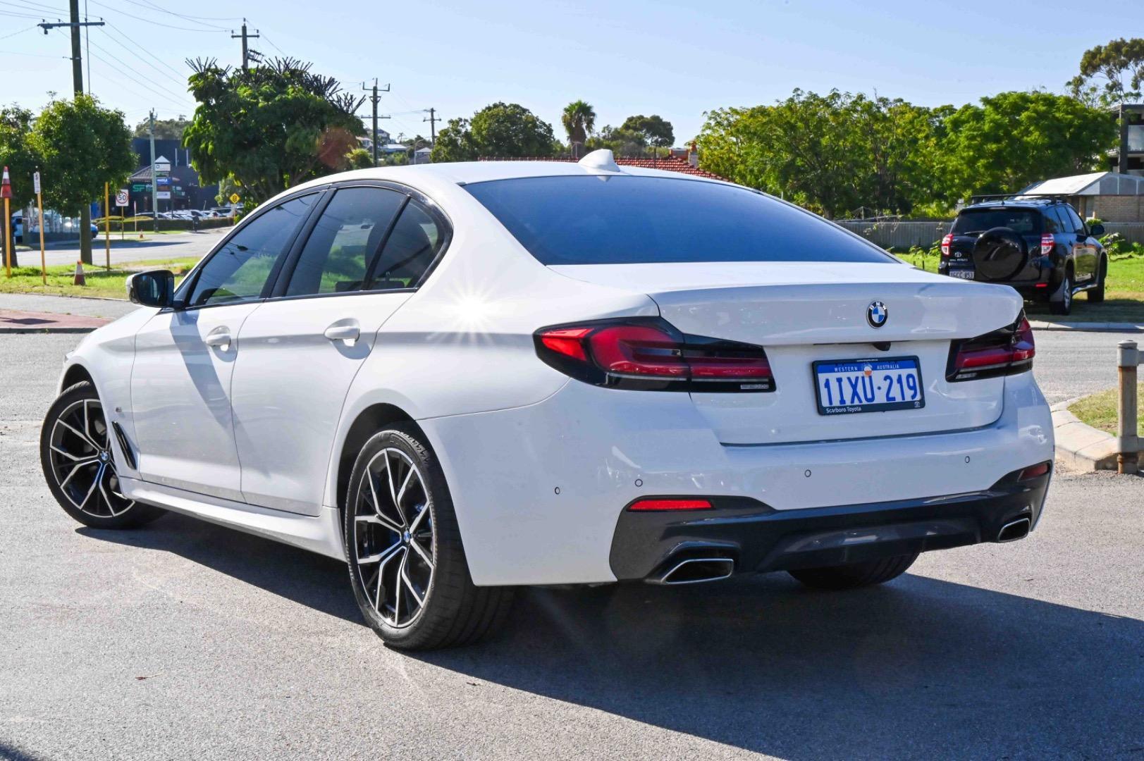 2023 BMW 5 Series 530d M Sport in White