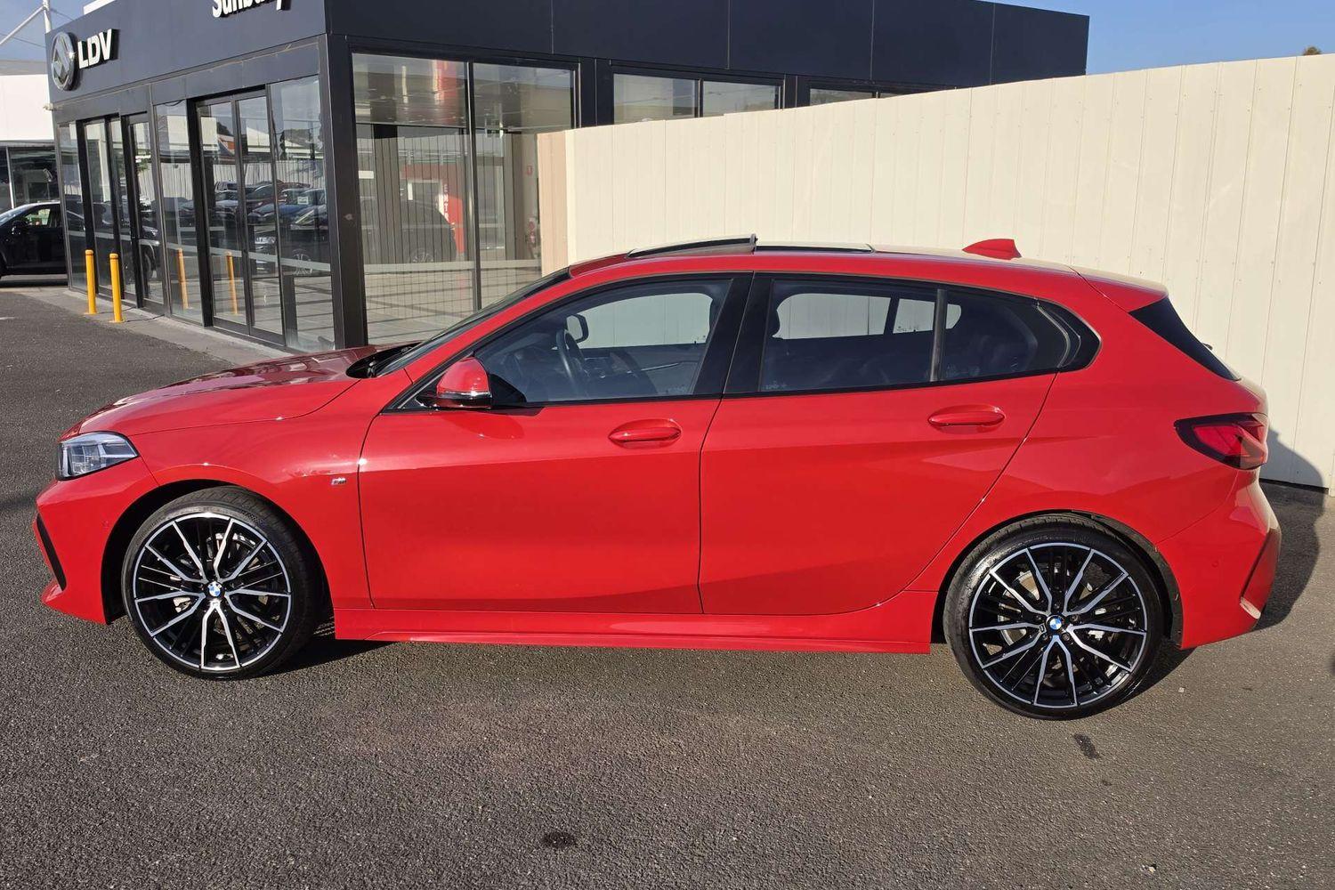 2022 BMW 1 Series 118i M Sport in Red