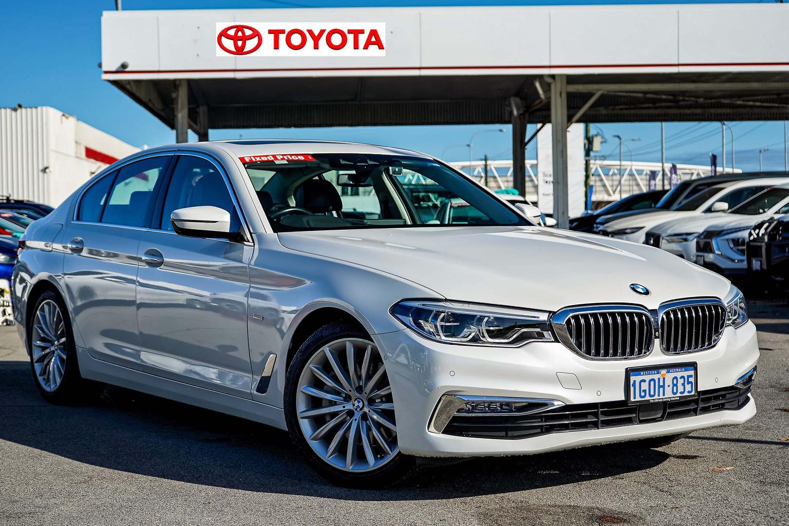 2018 BMW 5 Series 530i M Sport in White
