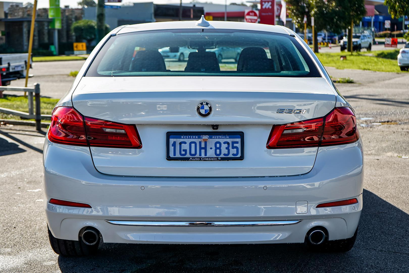 2018 BMW 5 Series 530i M Sport in White