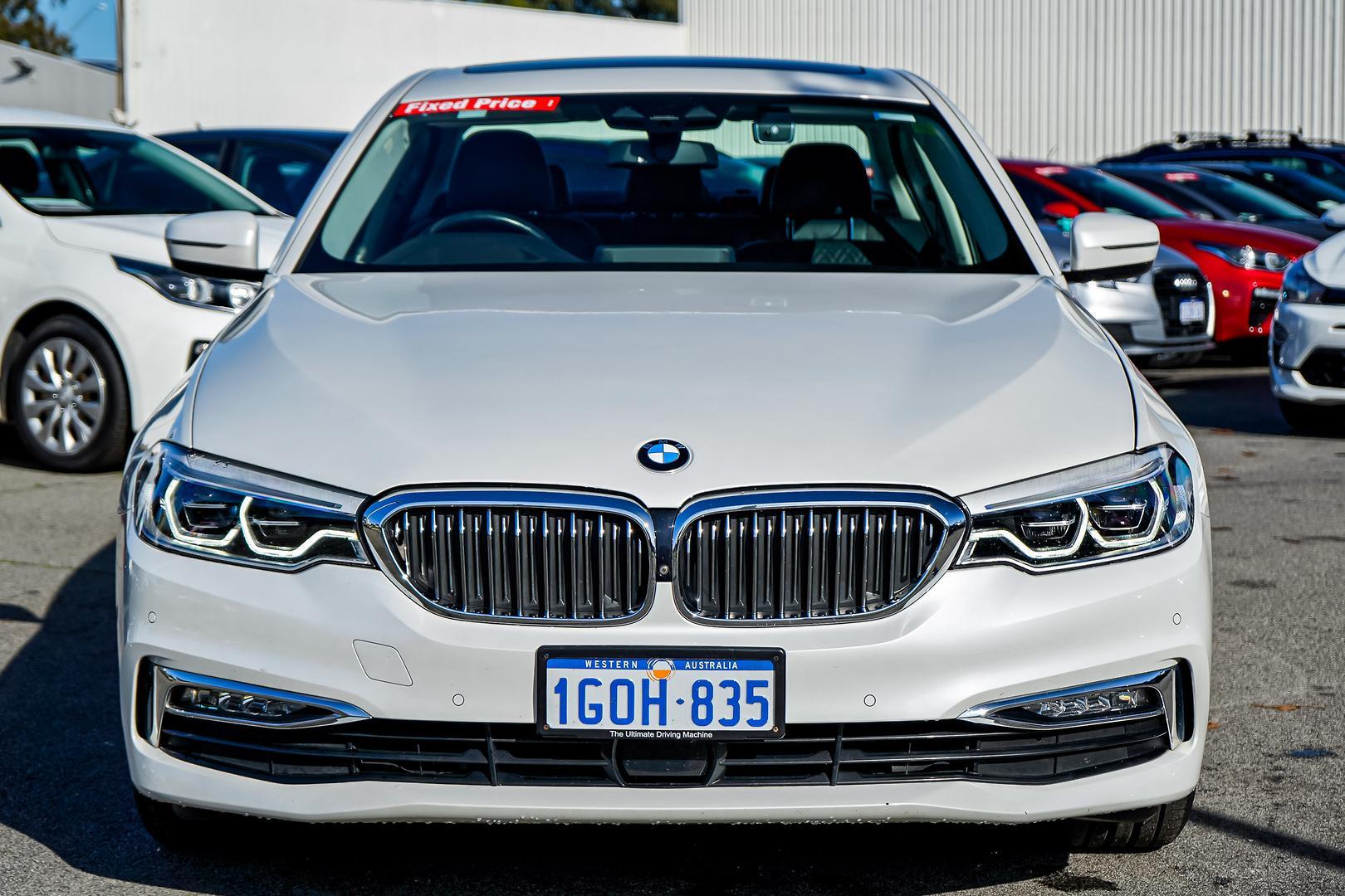 2018 BMW 5 Series 530i M Sport in White