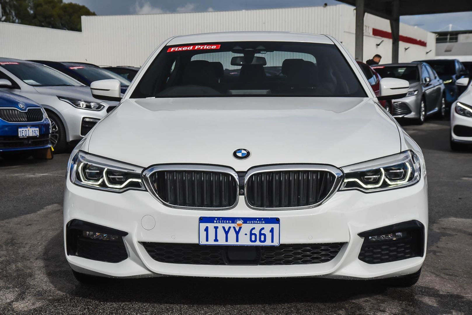 2020 BMW 5 Series 530d M Sport in White