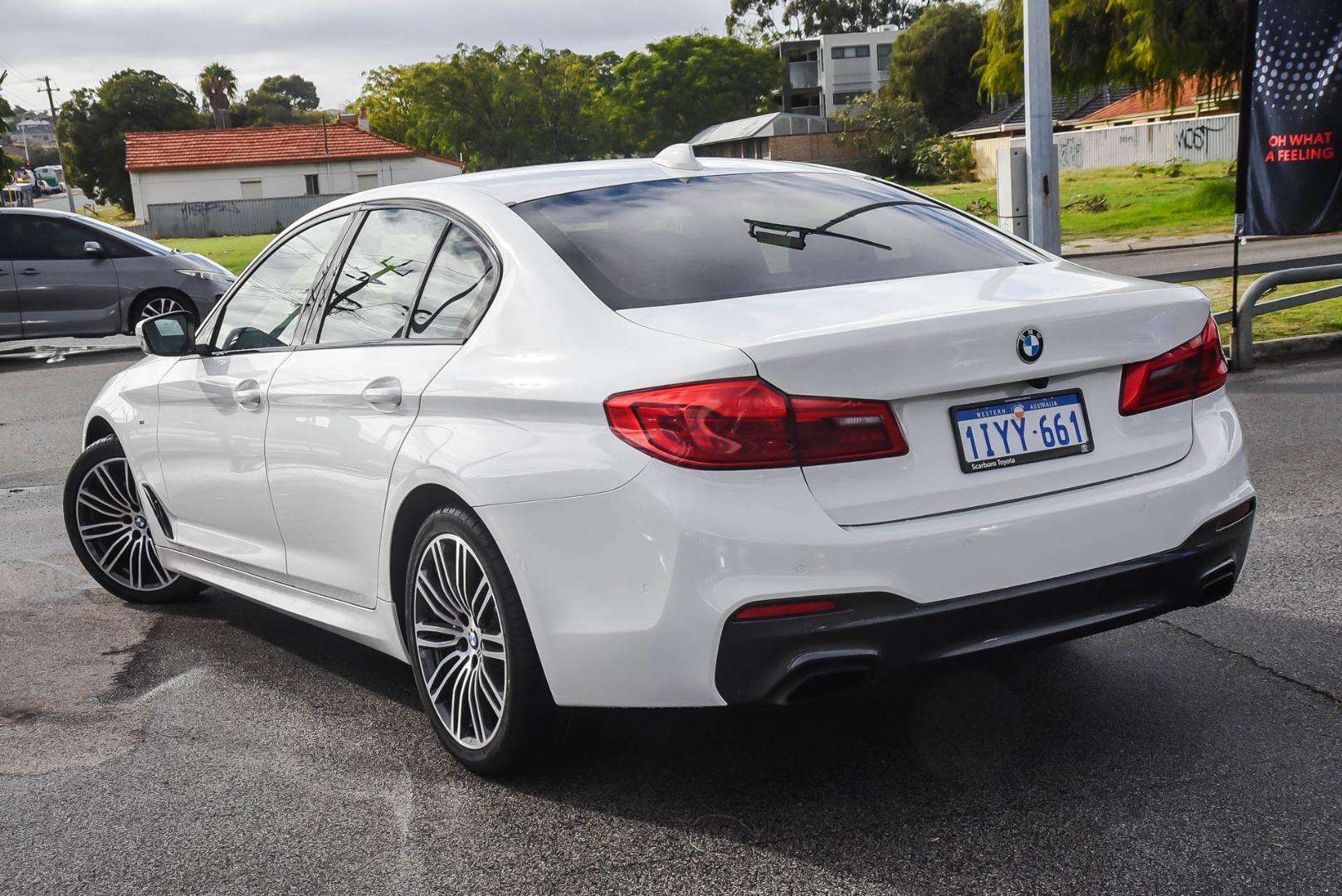 2020 BMW 5 Series 530d M Sport in White