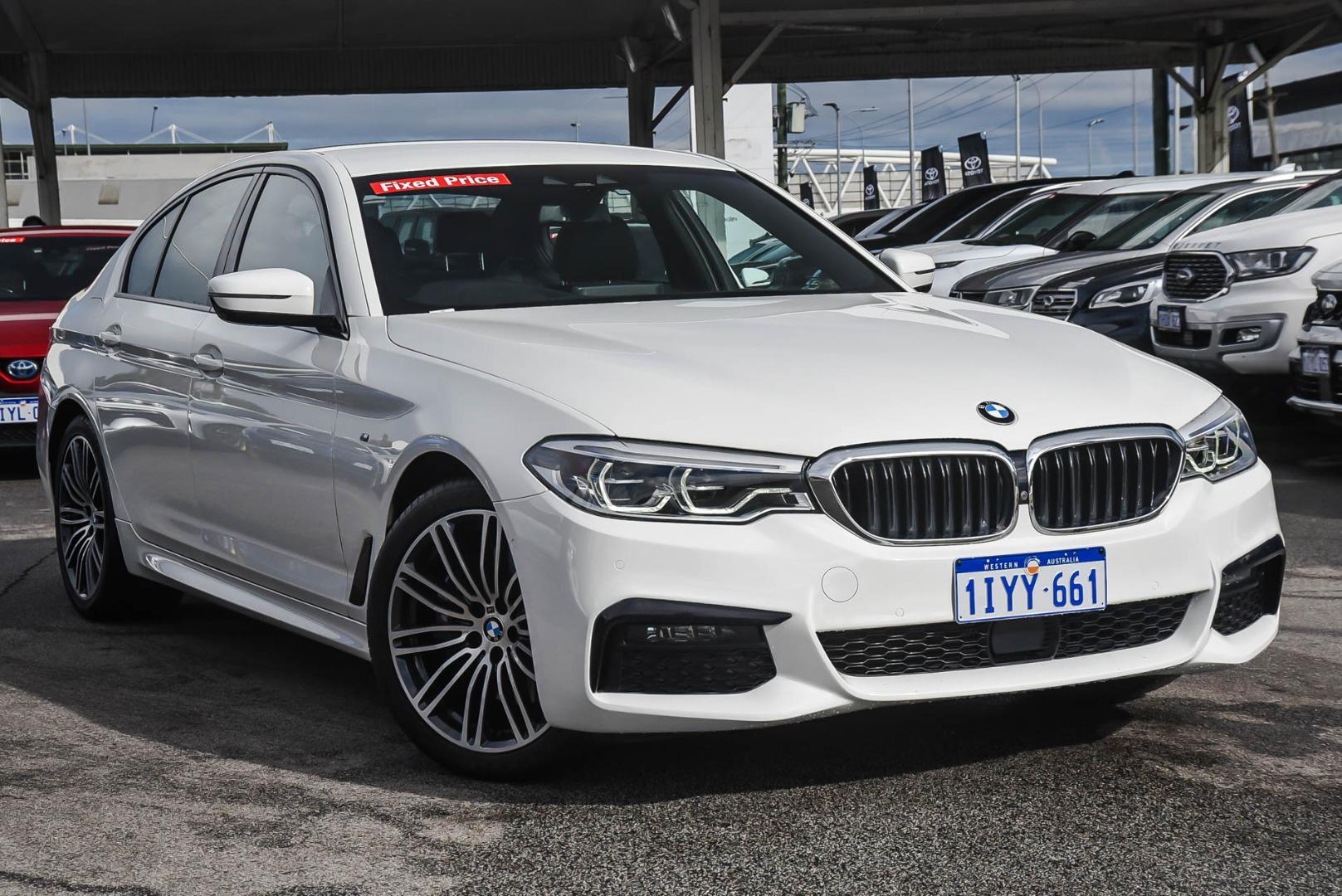 2020 BMW 5 Series 530d M Sport in White