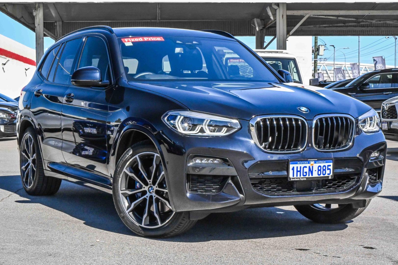 2021 BMW X3 xDrive30i M Sport in Black