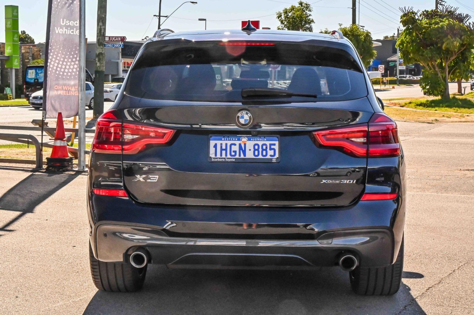 2021 BMW X3 xDrive30i M Sport in Black