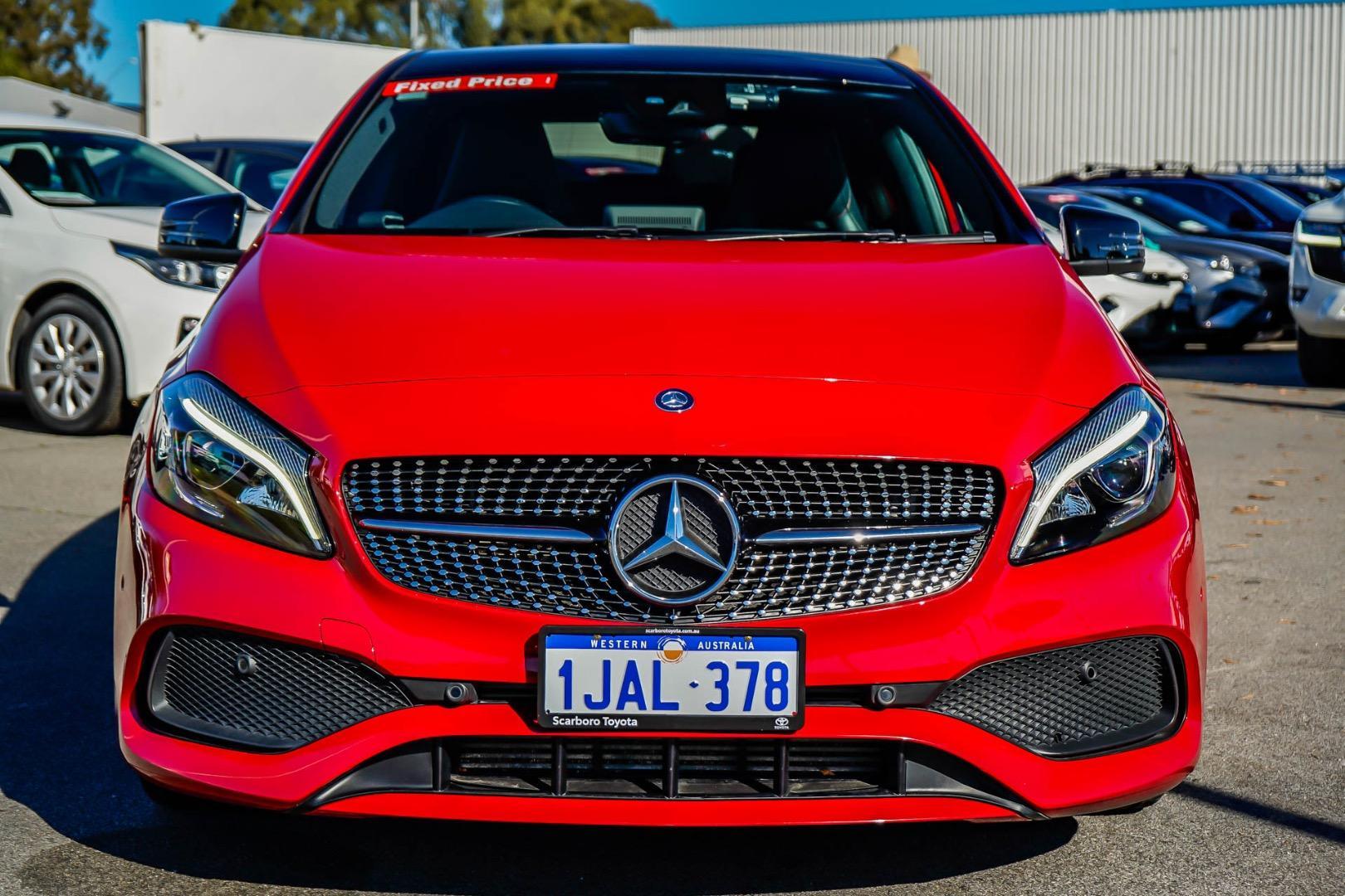 2017 Mercedes-Benz A-Class A180 in Red