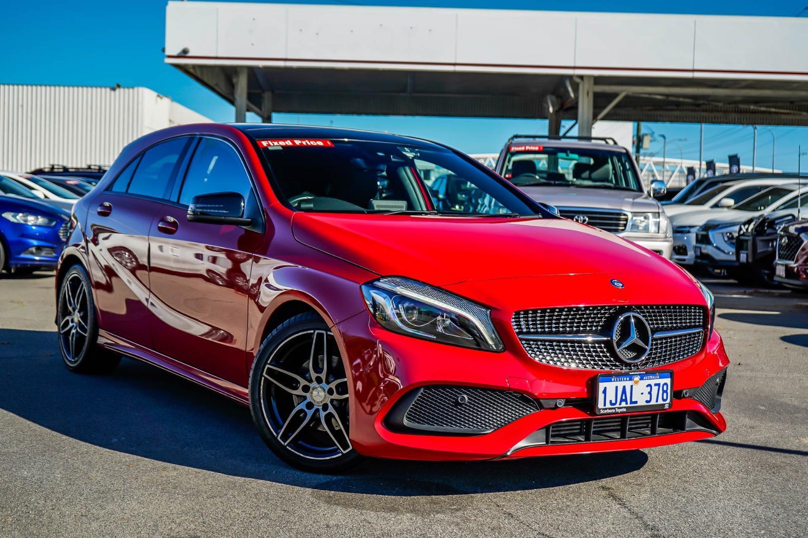 2017 Mercedes-Benz A-Class A180 in Red