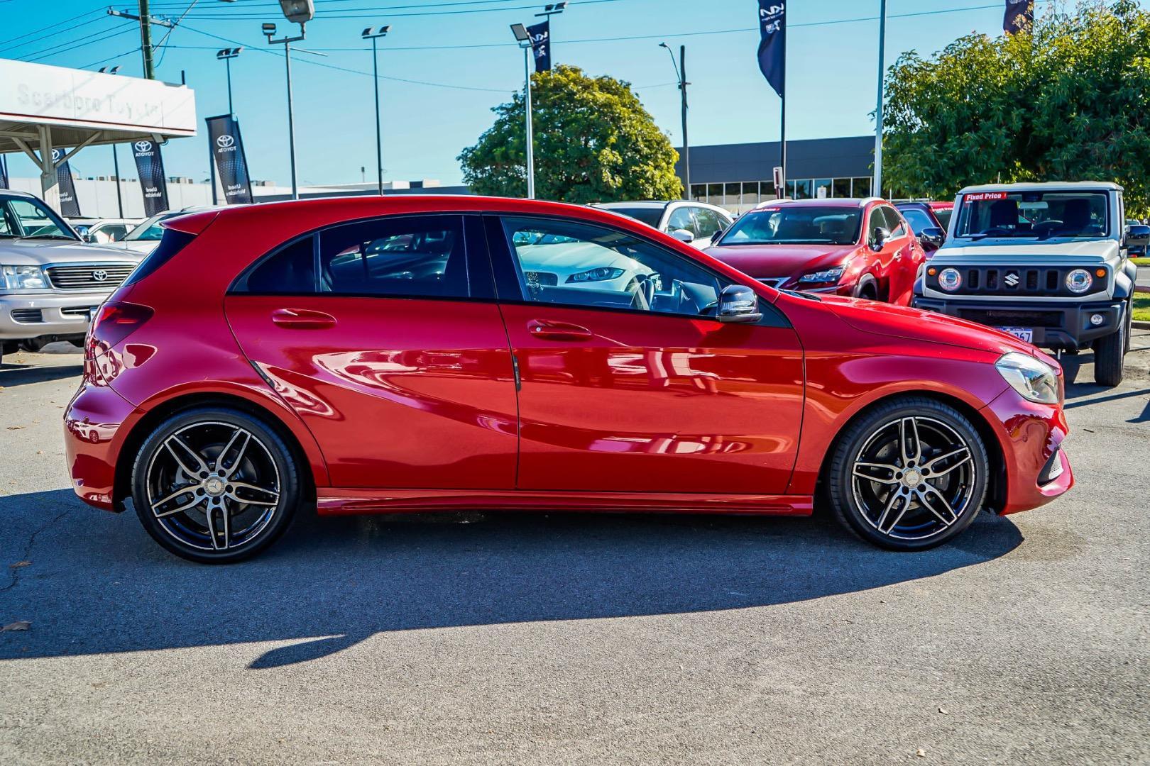 2017 Mercedes-Benz A-Class A180 in Red