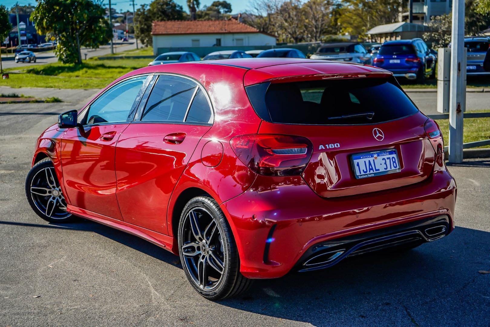 2017 Mercedes-Benz A-Class A180 in Red