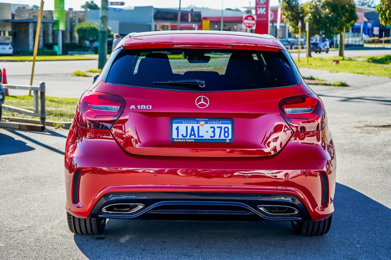2017 Mercedes-Benz A-Class A180 in Red