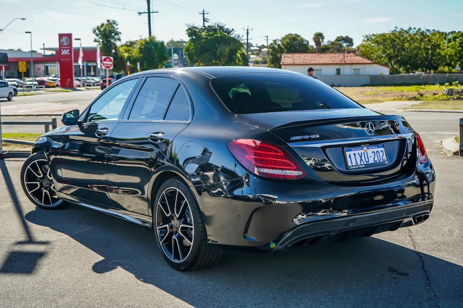 2017 Mercedes-Benz C-Class C43 AMG in Black