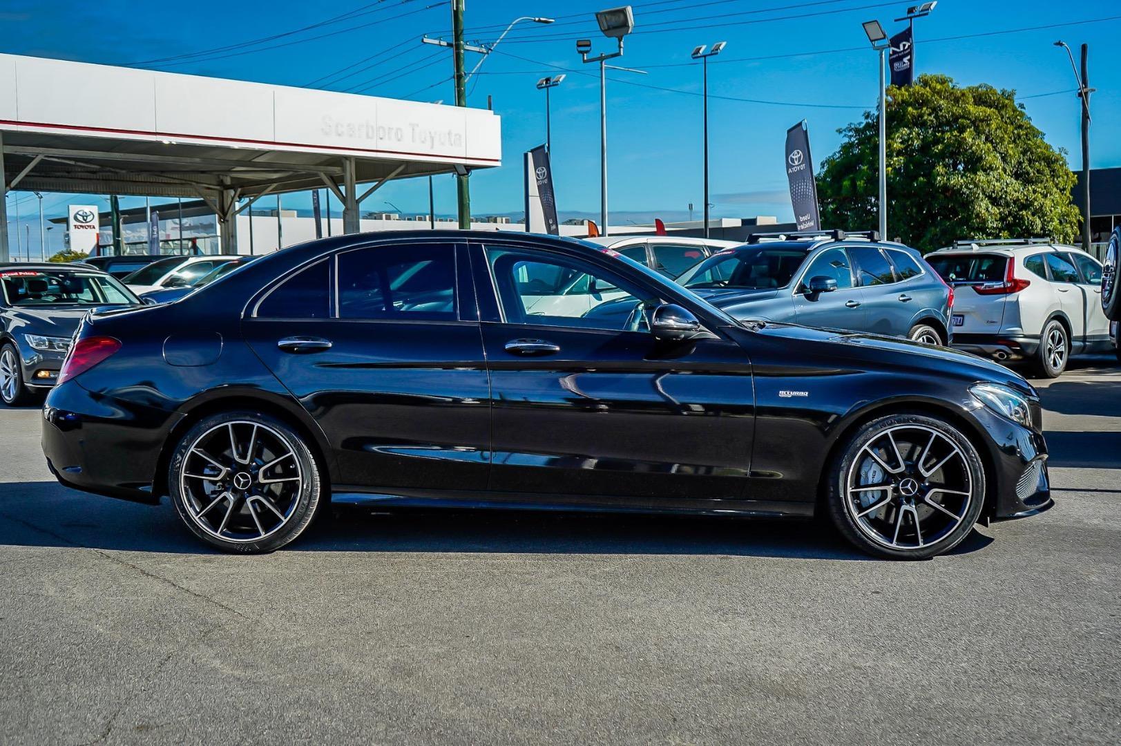 2017 Mercedes-Benz C-Class C43 AMG in Black