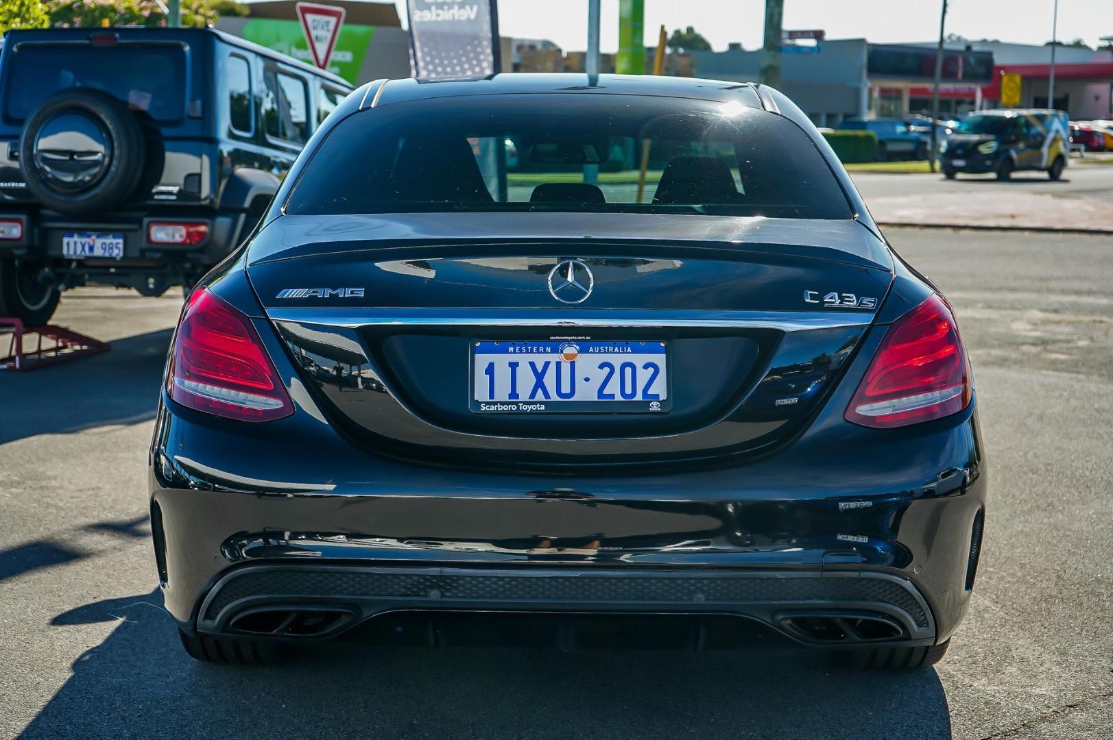 2017 Mercedes-Benz C-Class C43 AMG in Black