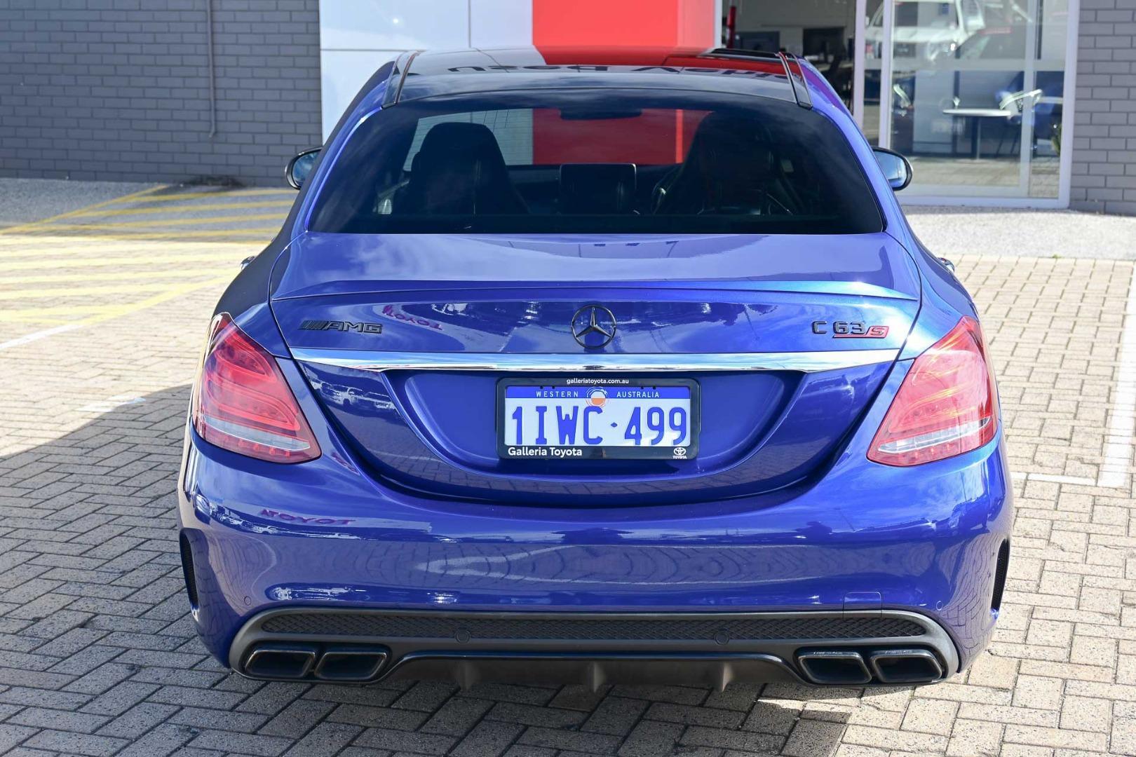 2016 Mercedes-Benz C-Class C63 AMG S in Blue