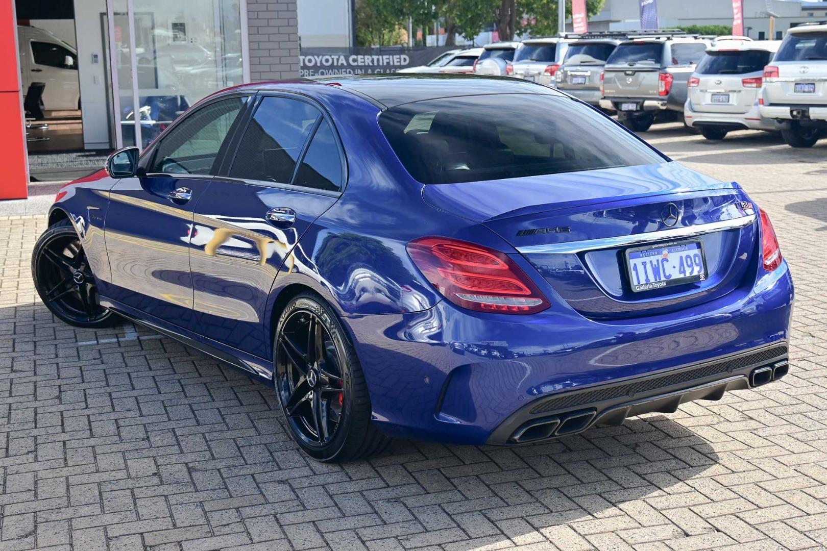 2016 Mercedes-Benz C-Class C63 AMG S in Blue