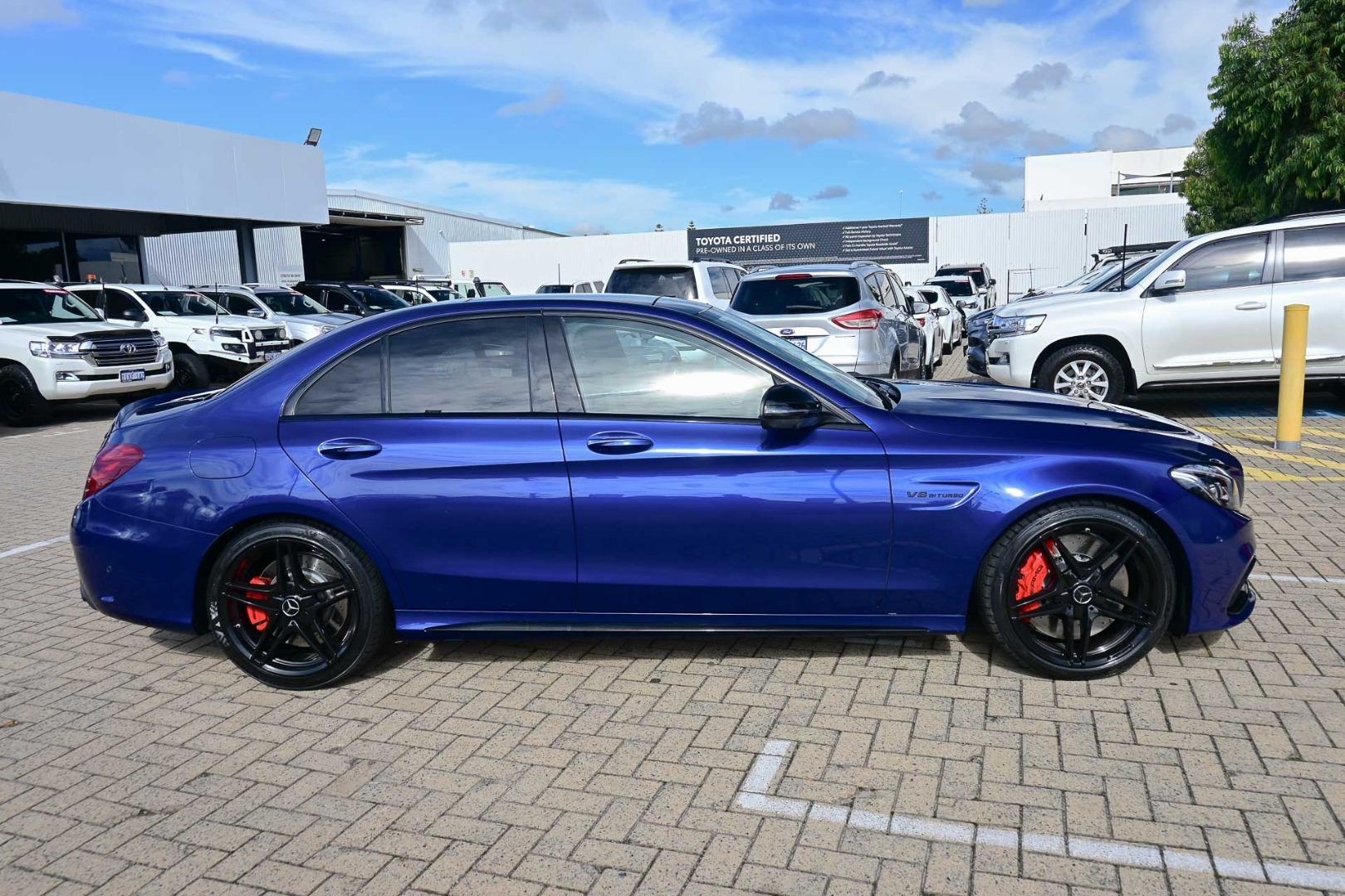 2016 Mercedes-Benz C-Class C63 AMG S in Blue
