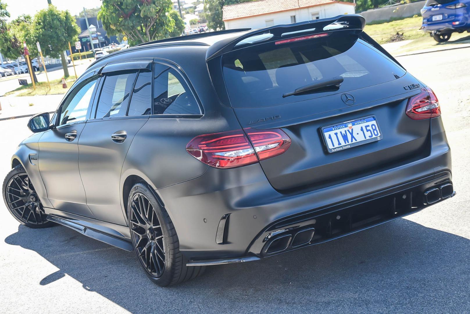 2019 Mercedes-Benz C-Class C63 AMG S in Black