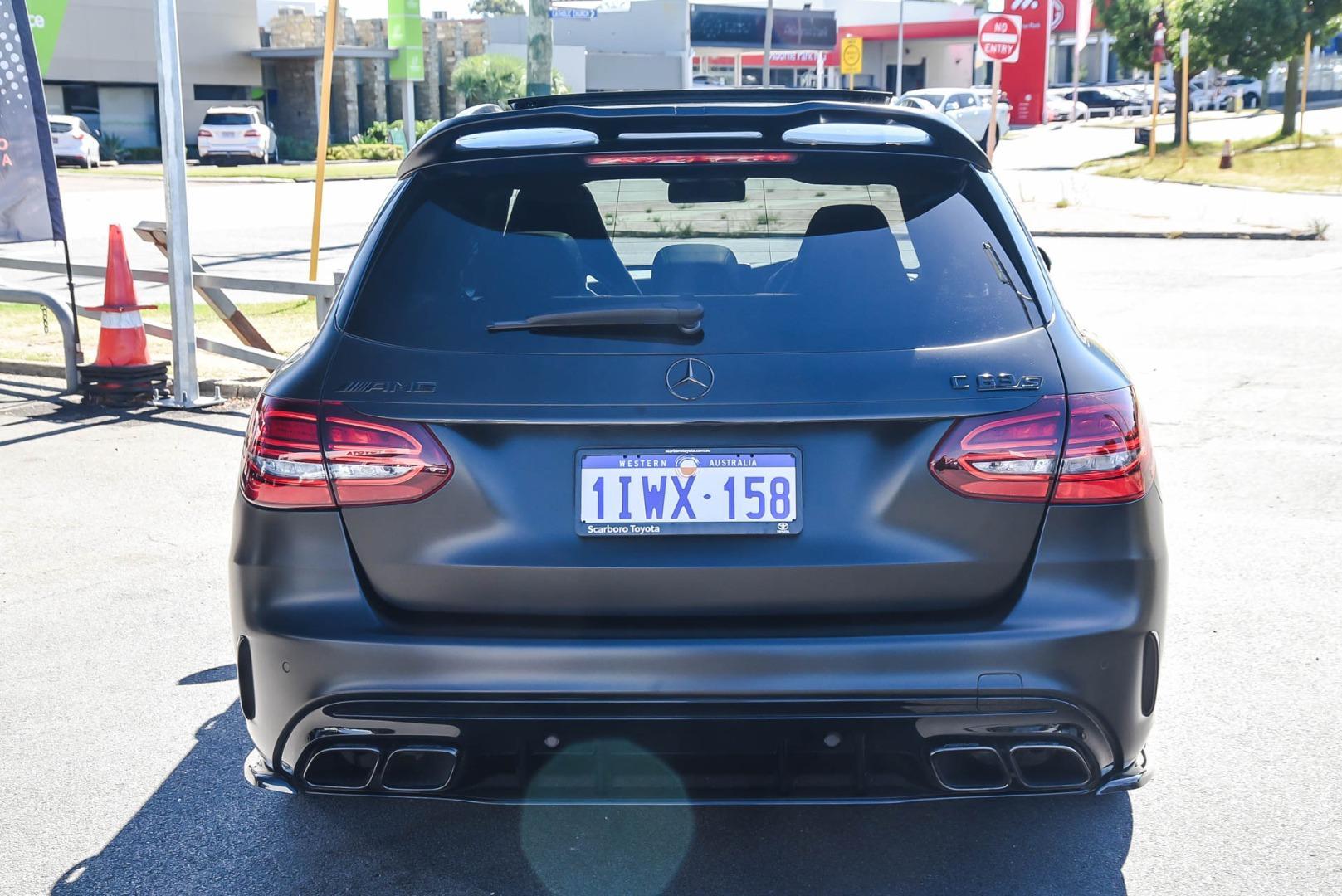 2019 Mercedes-Benz C-Class C63 AMG S in Black