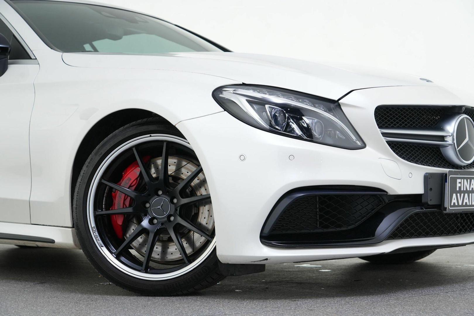 2017 Mercedes-Benz C-Class C63 AMG S in White