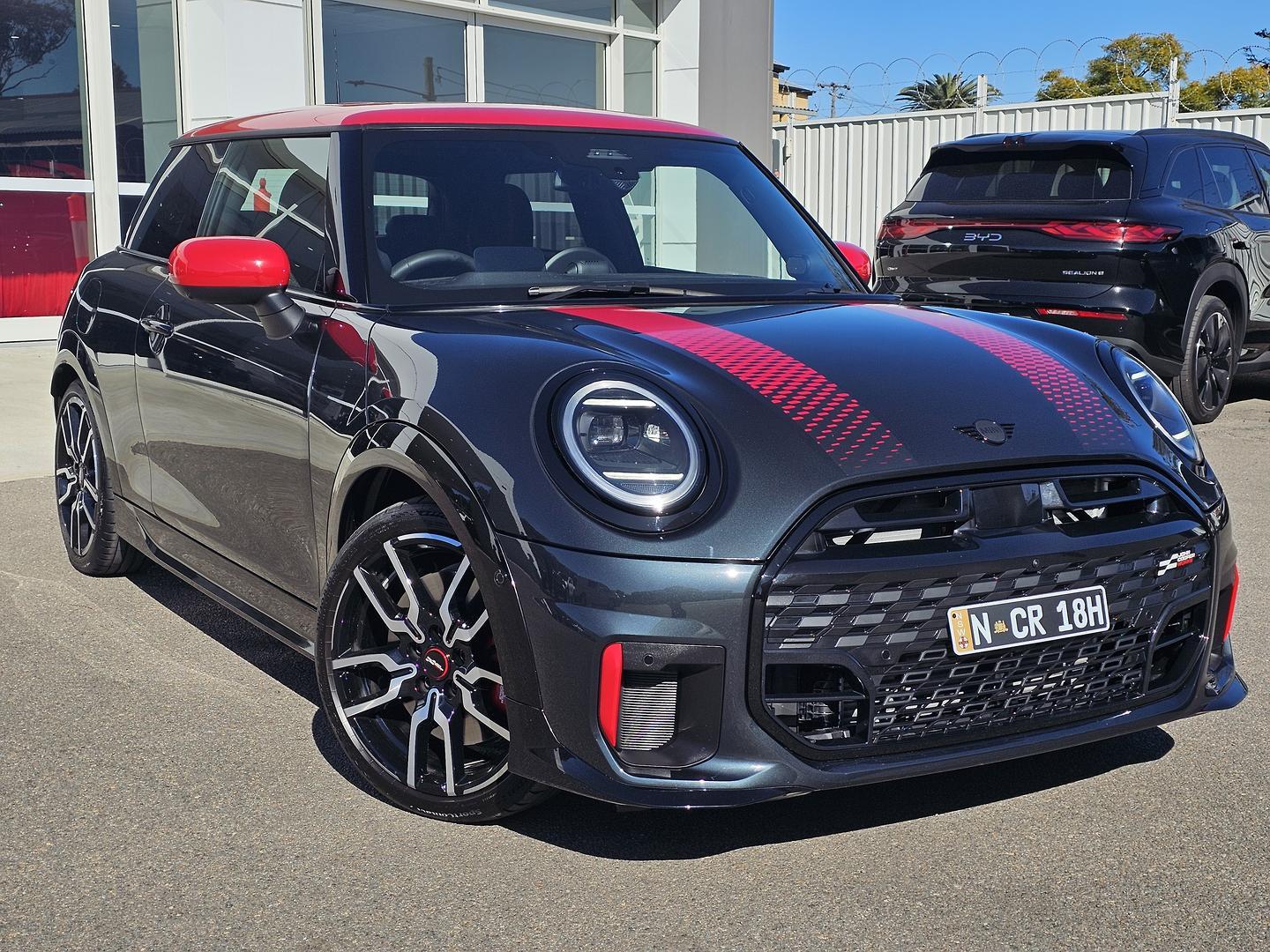 2024 MINI Cooper JCW Classic in Legend Grey