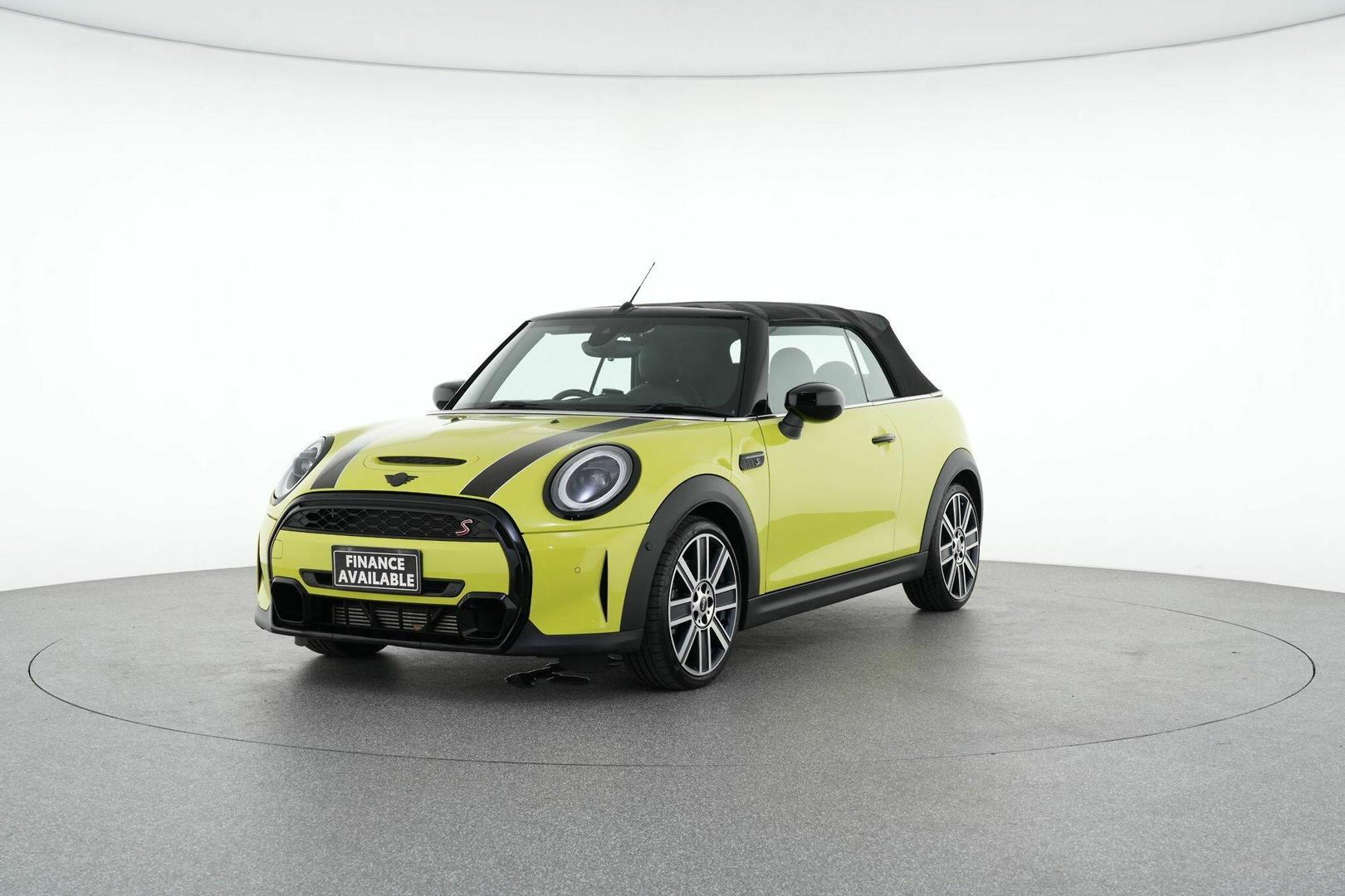 2022 MINI Convertible Cooper S Classic in Yellow